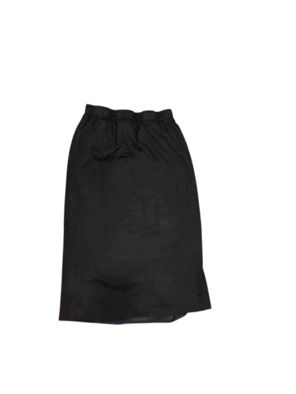 Women's Anne Klein Black Knit Pencil Skirt Size L